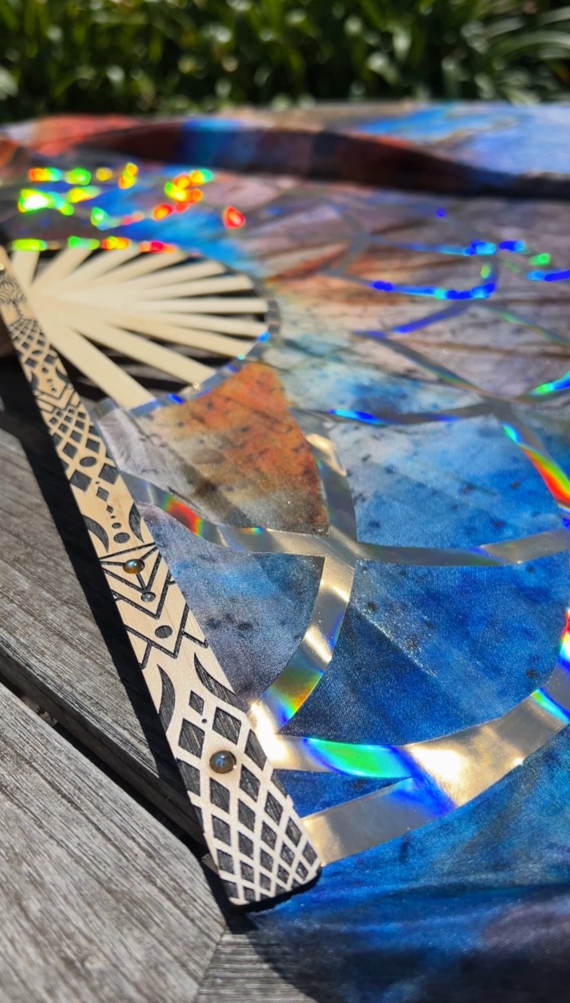 Labradorite - Silk Veil Fans