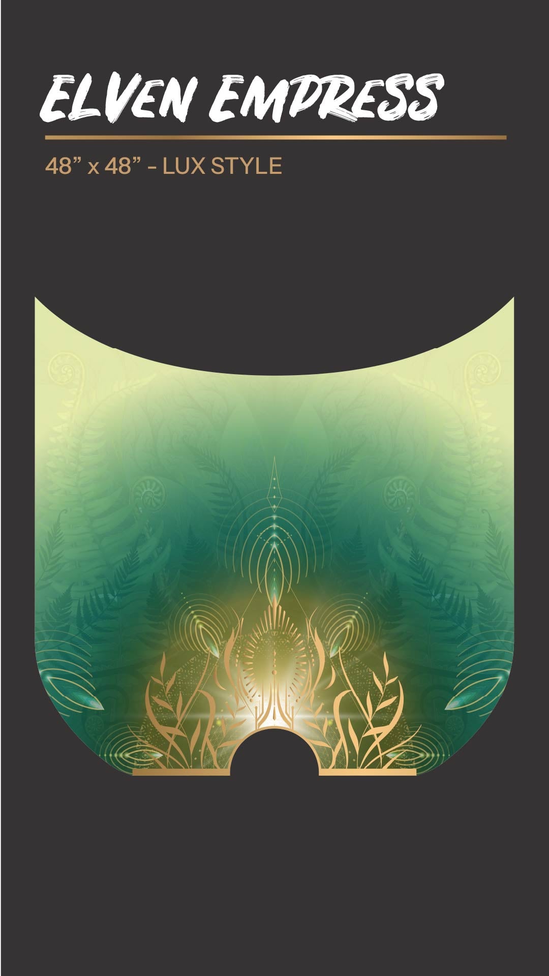 Elven Empress - Silk Veil Fans