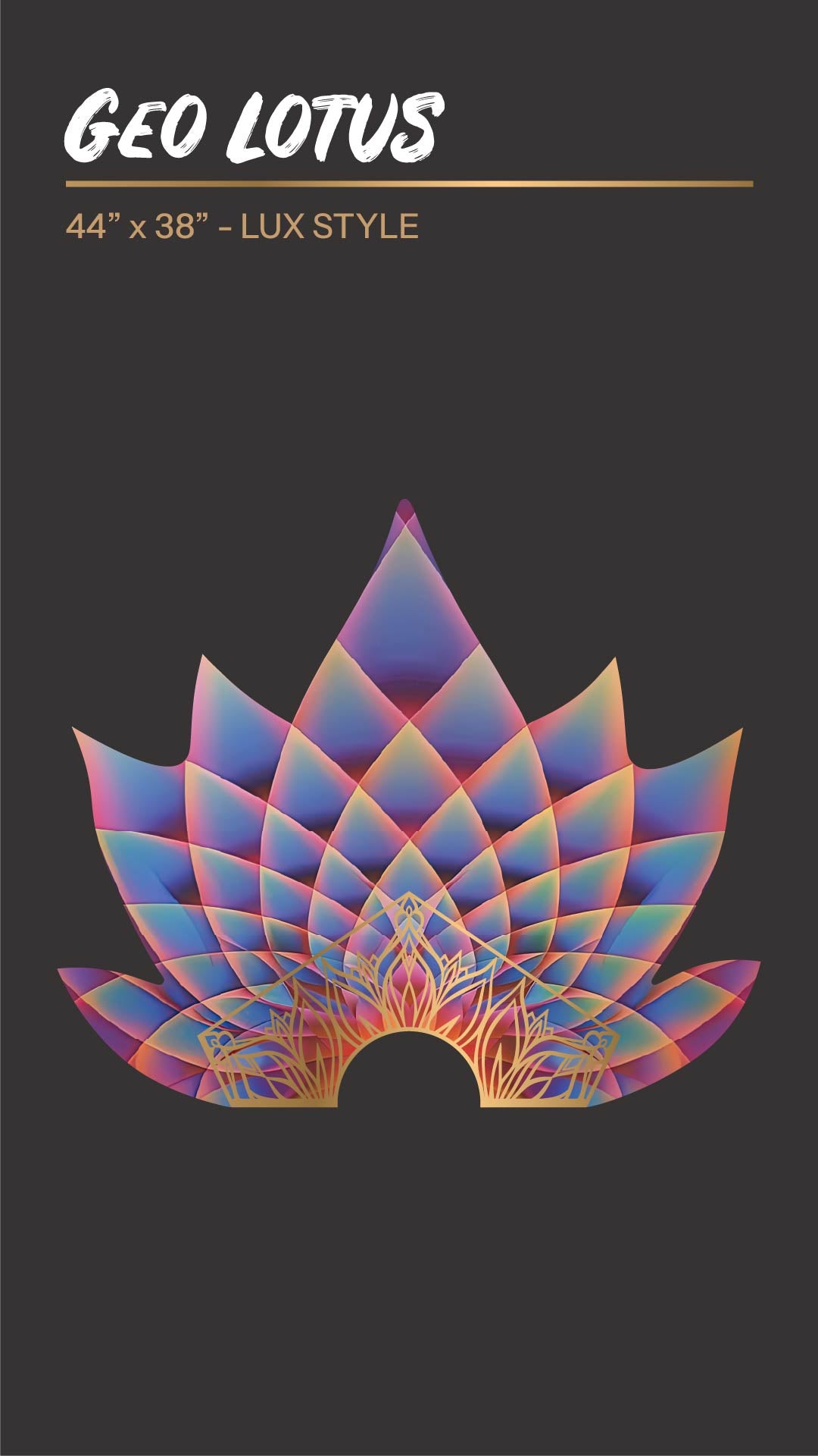 Geo Lotus - Silk Veil Fans