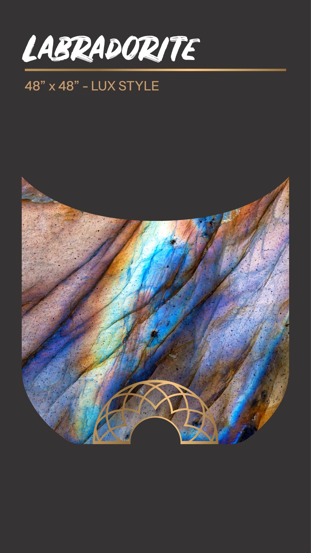 Labradorite - Silk Veil Fans