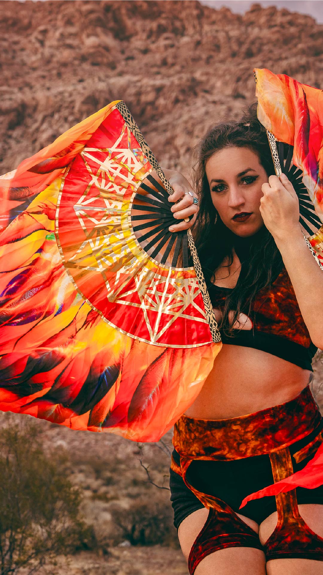 Phoenix - Silk Veil Fans