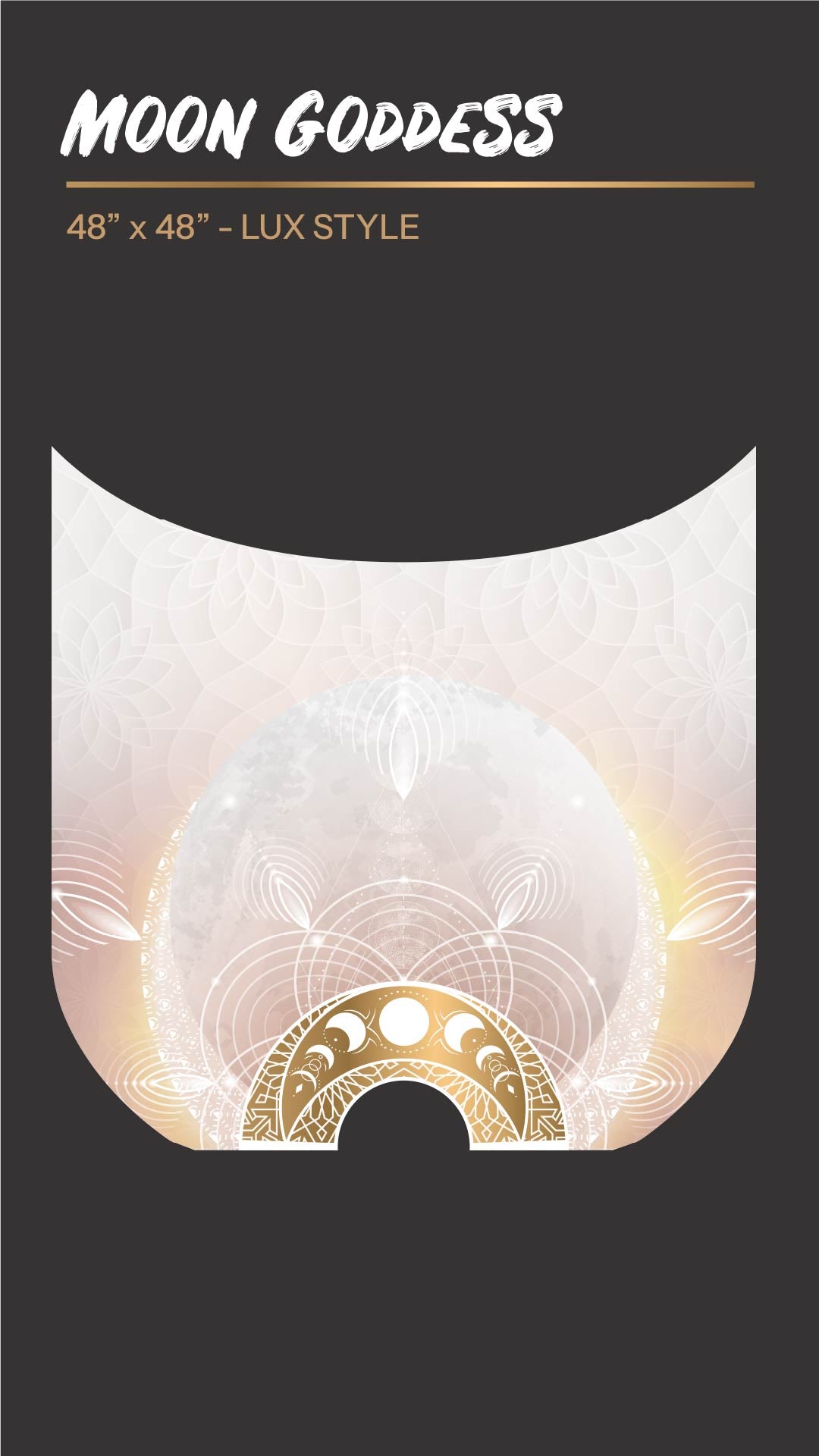 Moon Goddess - Silk Veil Fans