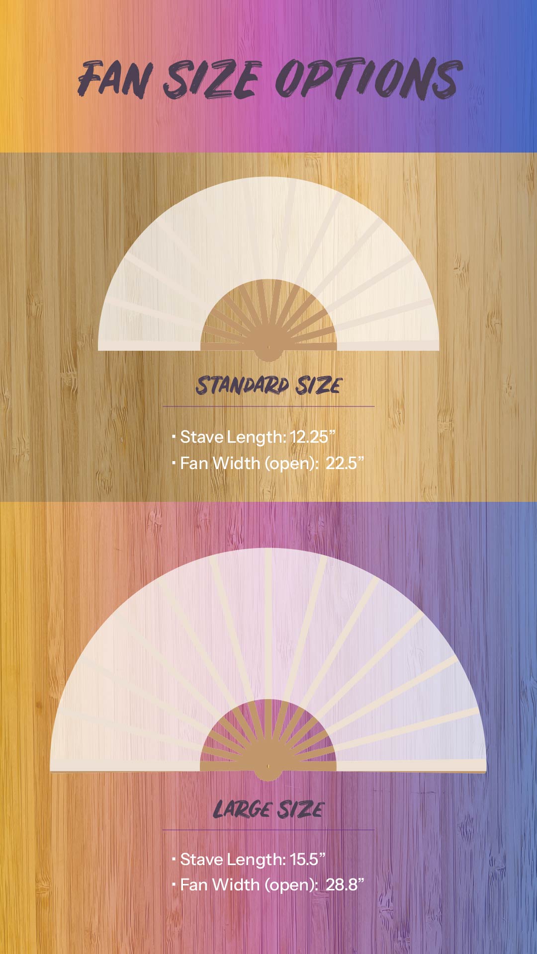 Abalone Pastel - Silk Veil Fans